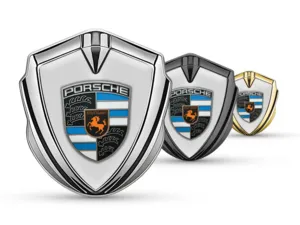 Porsche Badge Autoadesivo Stile Limitato Bordo Elegante